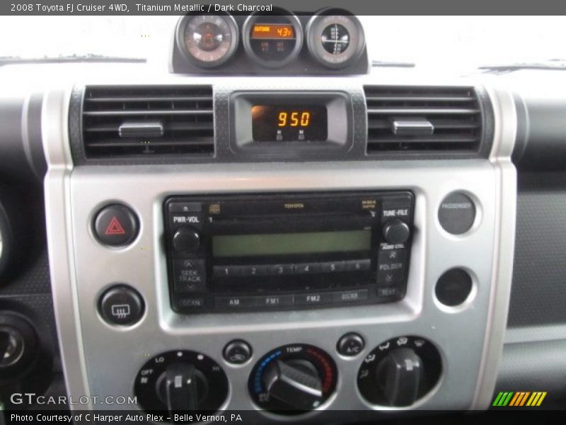 Titanium Metallic / Dark Charcoal 2008 Toyota FJ Cruiser 4WD