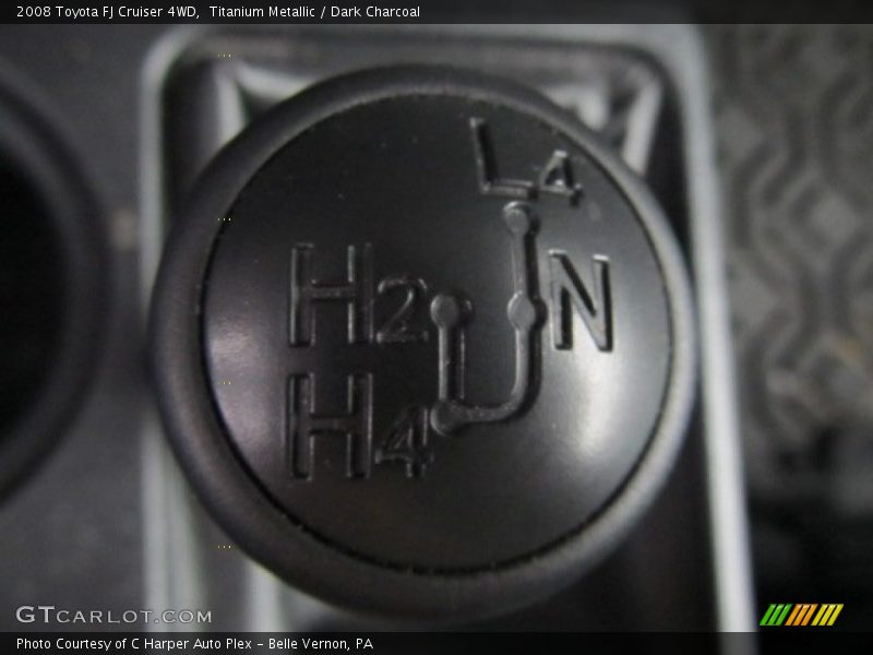 Titanium Metallic / Dark Charcoal 2008 Toyota FJ Cruiser 4WD