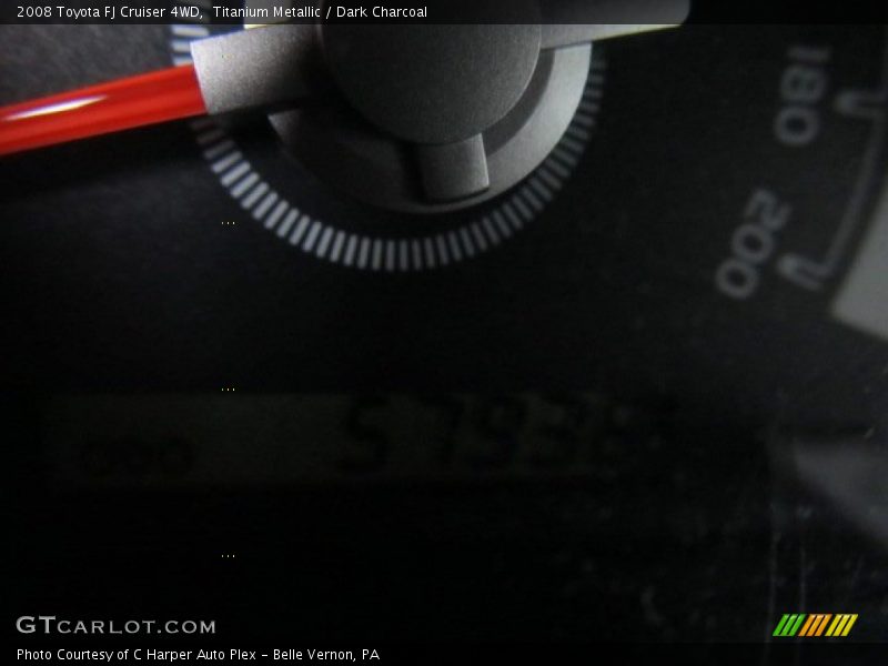 Titanium Metallic / Dark Charcoal 2008 Toyota FJ Cruiser 4WD