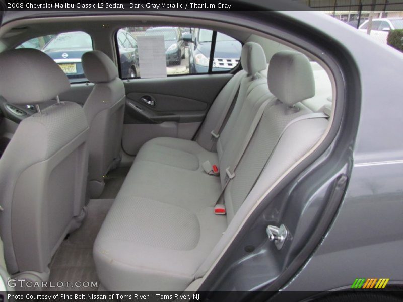 Dark Gray Metallic / Titanium Gray 2008 Chevrolet Malibu Classic LS Sedan