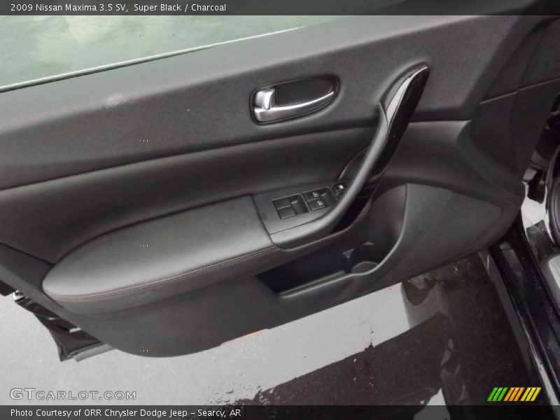 Super Black / Charcoal 2009 Nissan Maxima 3.5 SV