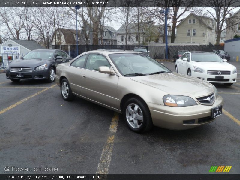 Desert Mist Beige Metallic / Parchment 2003 Acura CL 3.2