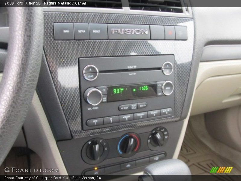 Controls of 2009 Fusion SE