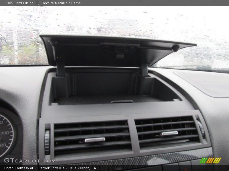 Redfire Metallic / Camel 2009 Ford Fusion SE