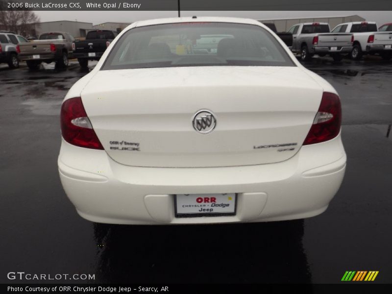 White Opal / Ebony 2006 Buick LaCrosse CXS