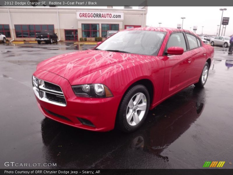 Redline 3-Coat Pearl / Black 2012 Dodge Charger SE