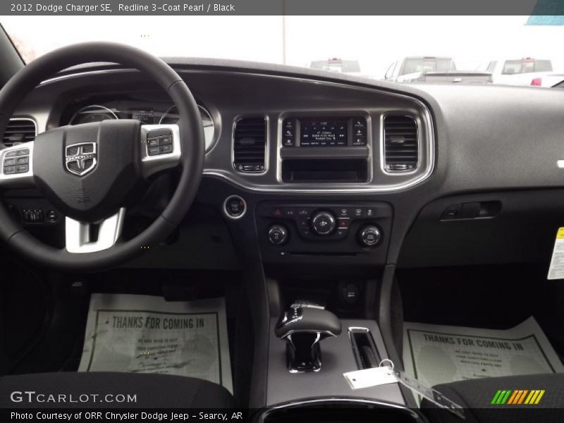 Redline 3-Coat Pearl / Black 2012 Dodge Charger SE