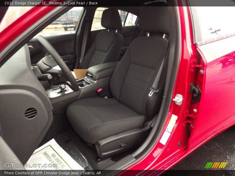 Redline 3-Coat Pearl / Black 2012 Dodge Charger SE