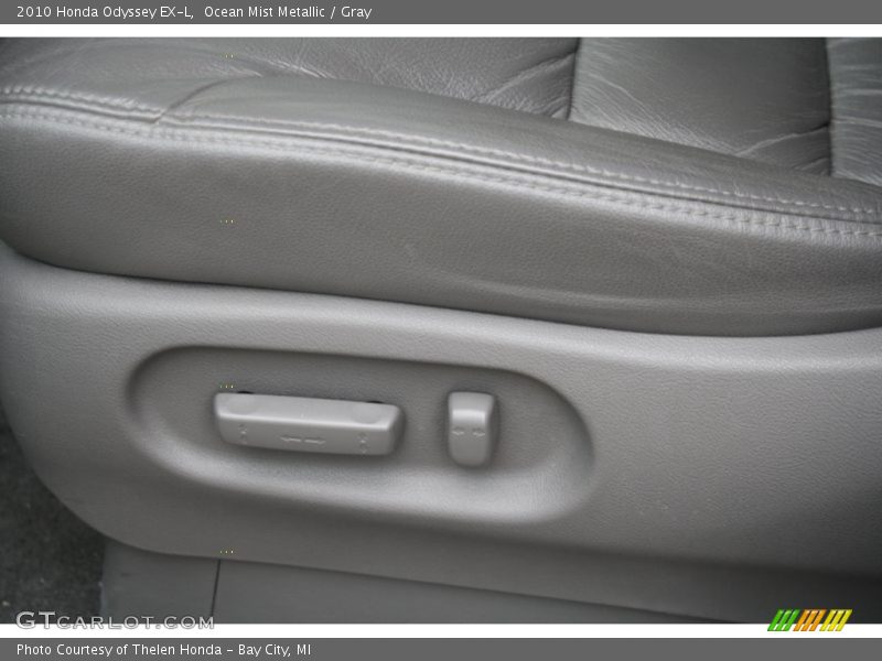Ocean Mist Metallic / Gray 2010 Honda Odyssey EX-L