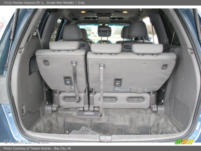 Ocean Mist Metallic / Gray 2010 Honda Odyssey EX-L