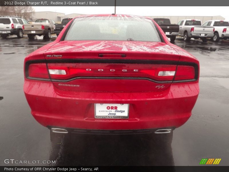 Redline 3-Coat Pearl / Black 2012 Dodge Charger R/T