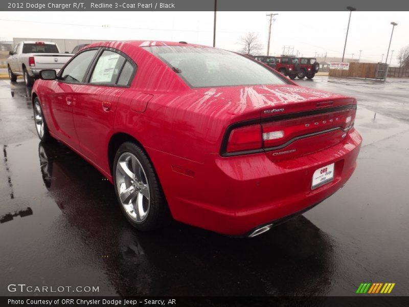Redline 3-Coat Pearl / Black 2012 Dodge Charger R/T