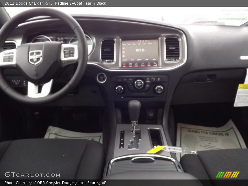Redline 3-Coat Pearl / Black 2012 Dodge Charger R/T