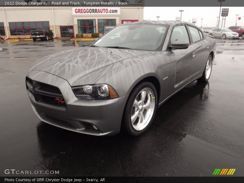 Tungsten Metallic / Black 2012 Dodge Charger R/T Road and Track