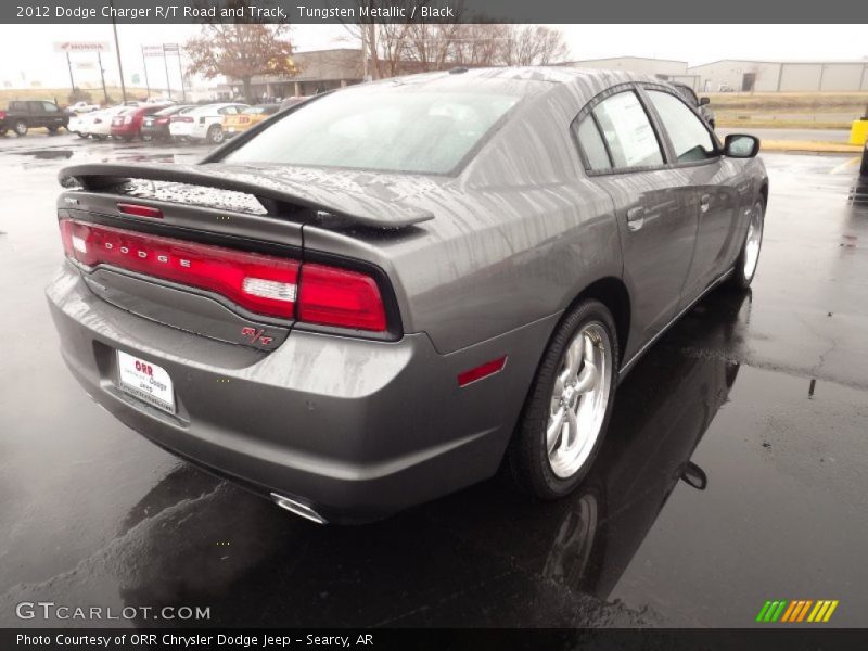 Tungsten Metallic / Black 2012 Dodge Charger R/T Road and Track