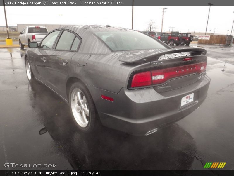 Tungsten Metallic / Black 2012 Dodge Charger R/T Road and Track