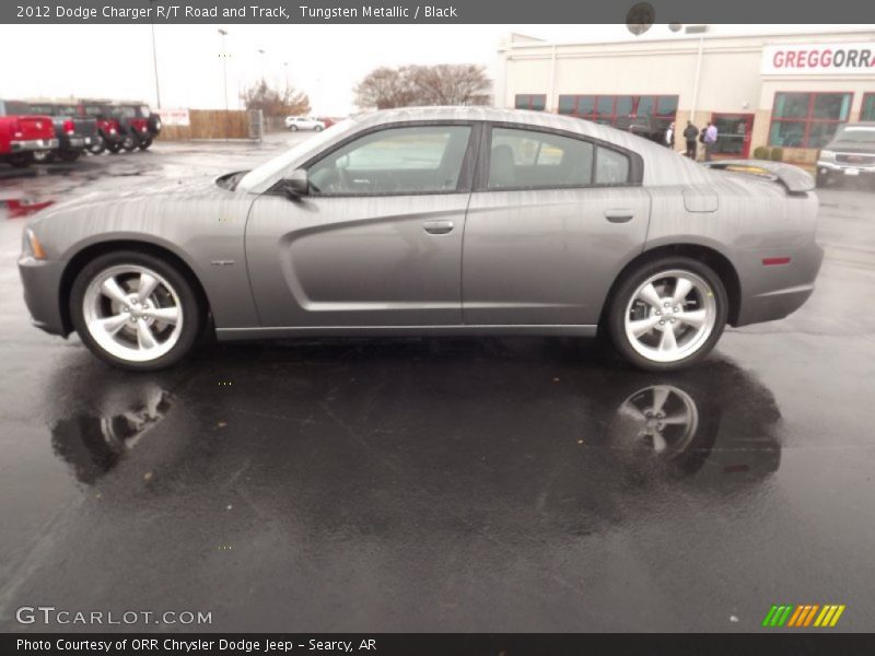 Tungsten Metallic / Black 2012 Dodge Charger R/T Road and Track