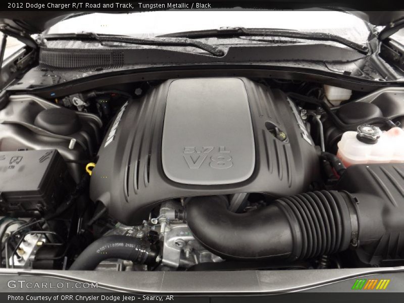 Tungsten Metallic / Black 2012 Dodge Charger R/T Road and Track