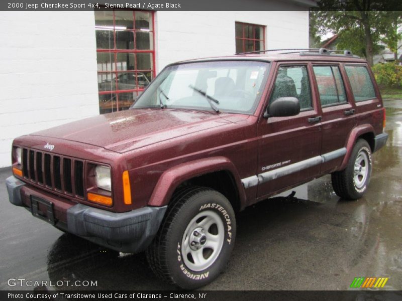 Sienna Pearl / Agate Black 2000 Jeep Cherokee Sport 4x4