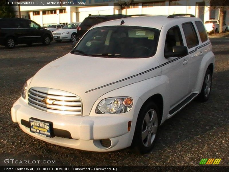Arctic Ice White / Ebony 2011 Chevrolet HHR LS
