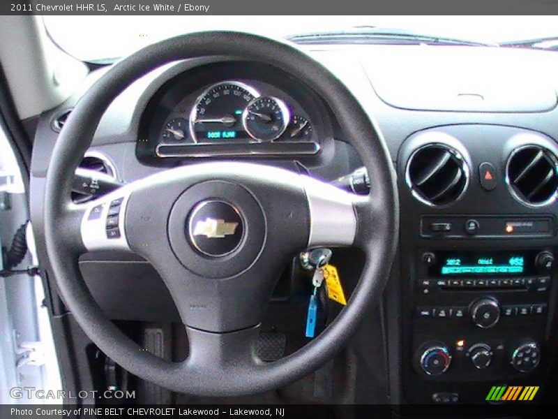 Arctic Ice White / Ebony 2011 Chevrolet HHR LS