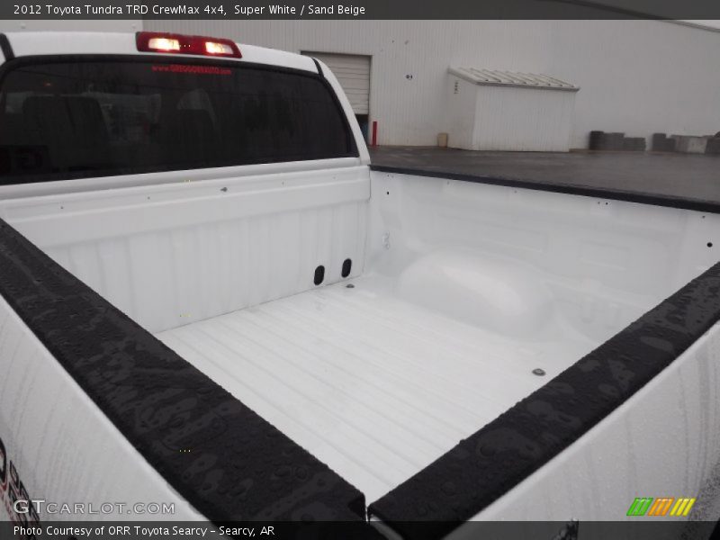 Super White / Sand Beige 2012 Toyota Tundra TRD CrewMax 4x4