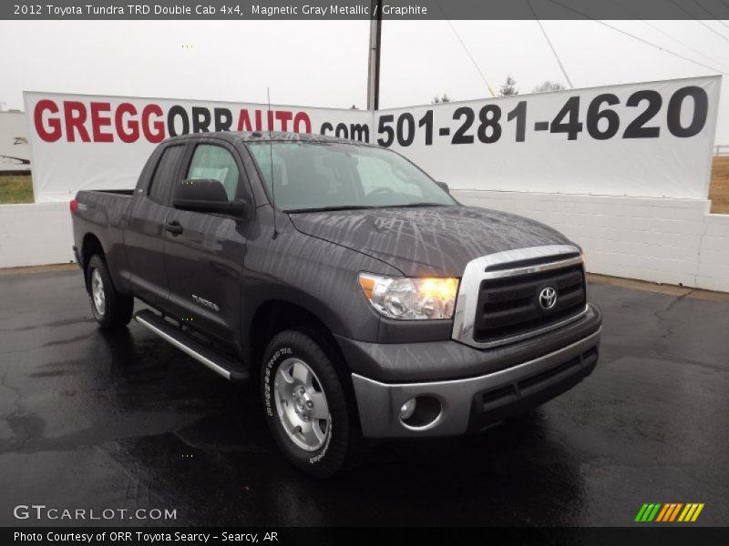 Magnetic Gray Metallic / Graphite 2012 Toyota Tundra TRD Double Cab 4x4