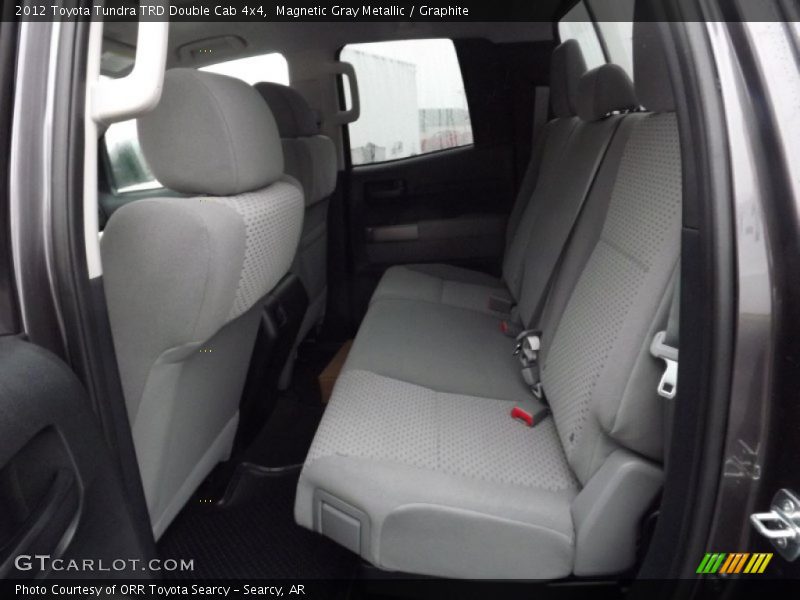  2012 Tundra TRD Double Cab 4x4 Graphite Interior