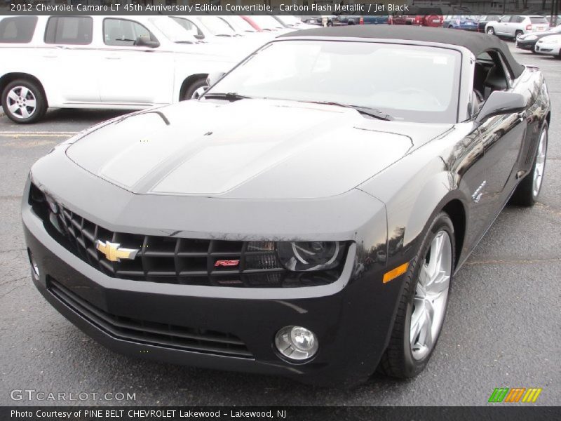 Carbon Flash Metallic / Jet Black 2012 Chevrolet Camaro LT 45th Anniversary Edition Convertible