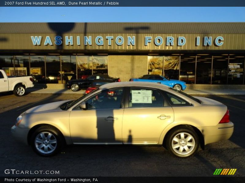 Dune Pearl Metallic / Pebble 2007 Ford Five Hundred SEL AWD
