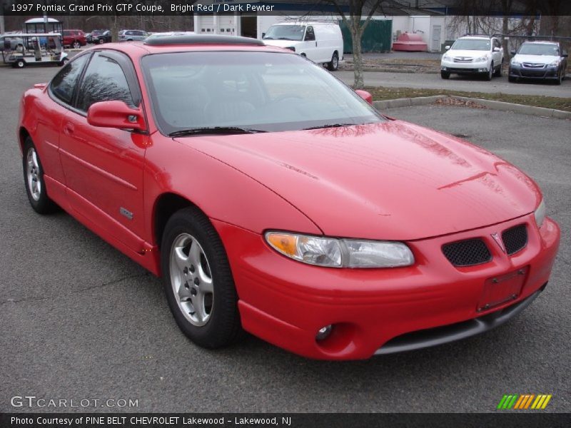 Bright Red / Dark Pewter 1997 Pontiac Grand Prix GTP Coupe