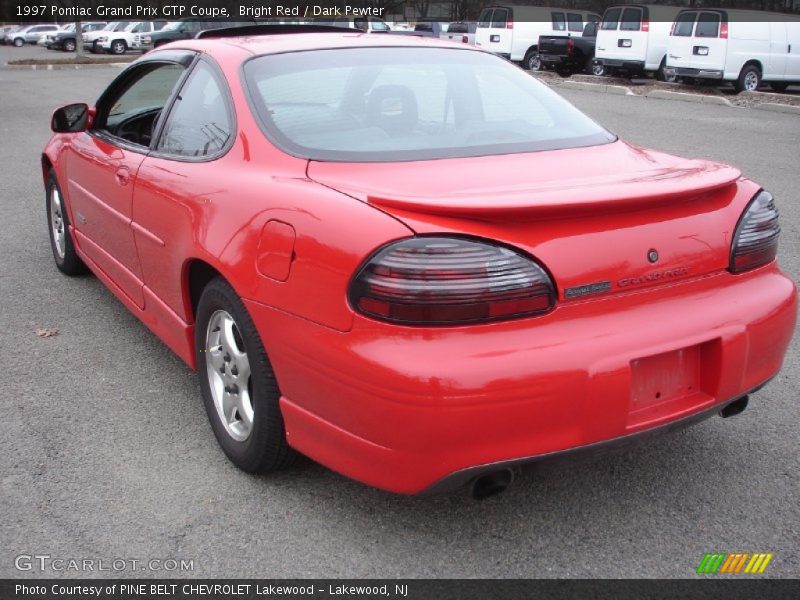 Bright Red / Dark Pewter 1997 Pontiac Grand Prix GTP Coupe