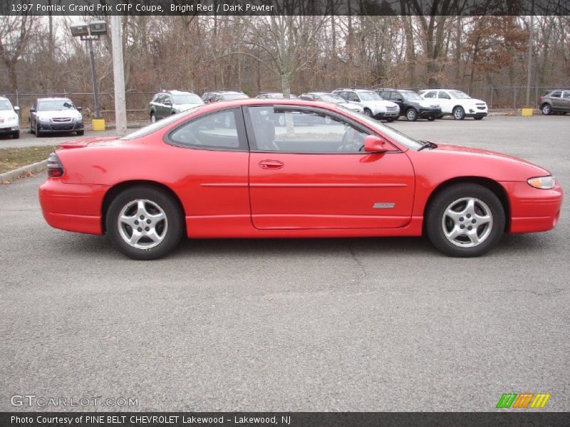 Bright Red / Dark Pewter 1997 Pontiac Grand Prix GTP Coupe