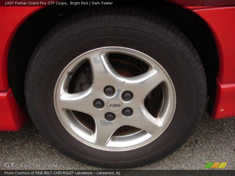 Bright Red / Dark Pewter 1997 Pontiac Grand Prix GTP Coupe