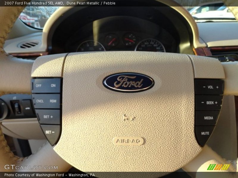Dune Pearl Metallic / Pebble 2007 Ford Five Hundred SEL AWD