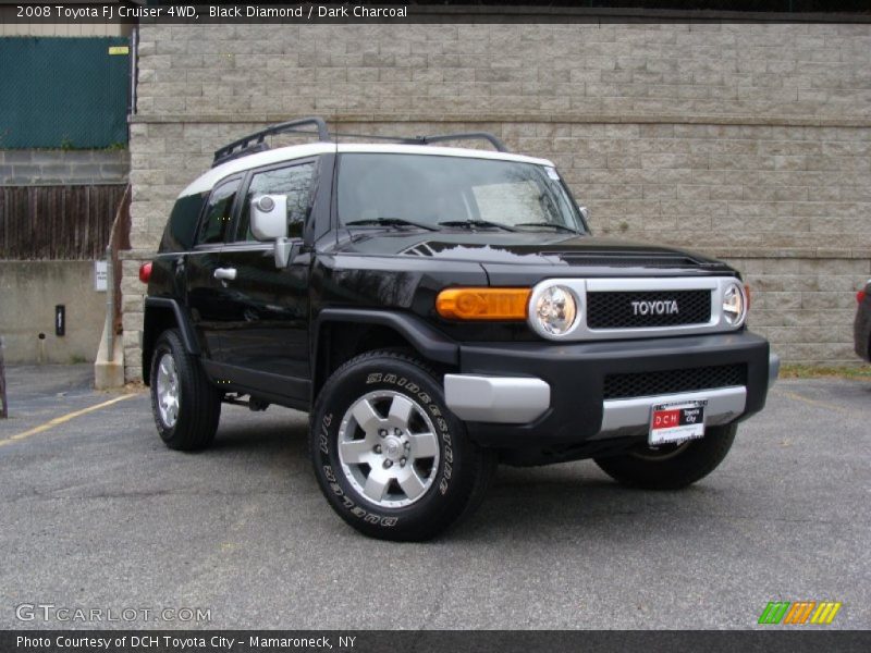 Black Diamond / Dark Charcoal 2008 Toyota FJ Cruiser 4WD