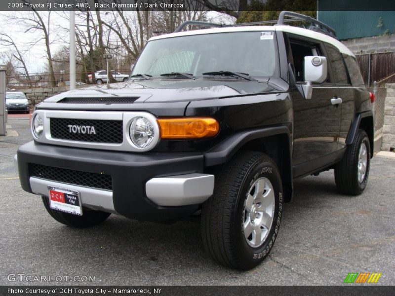 Black Diamond / Dark Charcoal 2008 Toyota FJ Cruiser 4WD