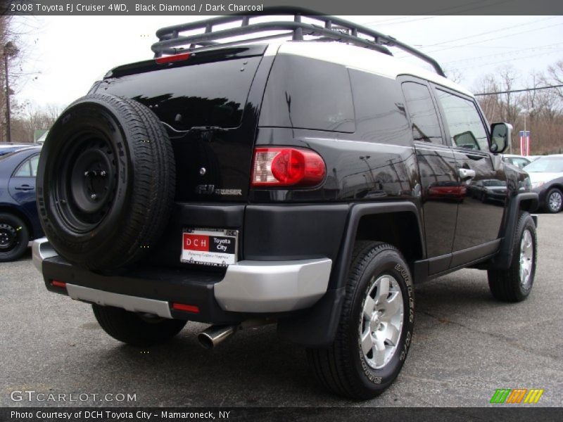Black Diamond / Dark Charcoal 2008 Toyota FJ Cruiser 4WD
