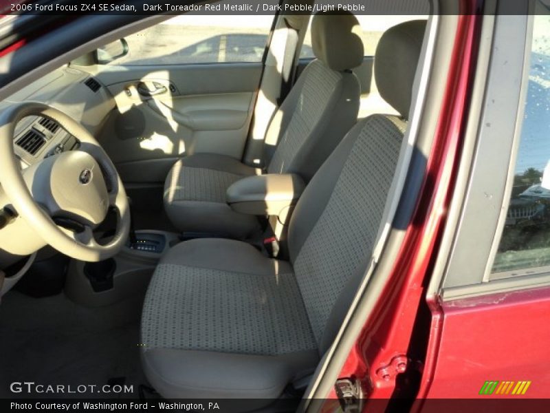 Dark Toreador Red Metallic / Dark Pebble/Light Pebble 2006 Ford Focus ZX4 SE Sedan