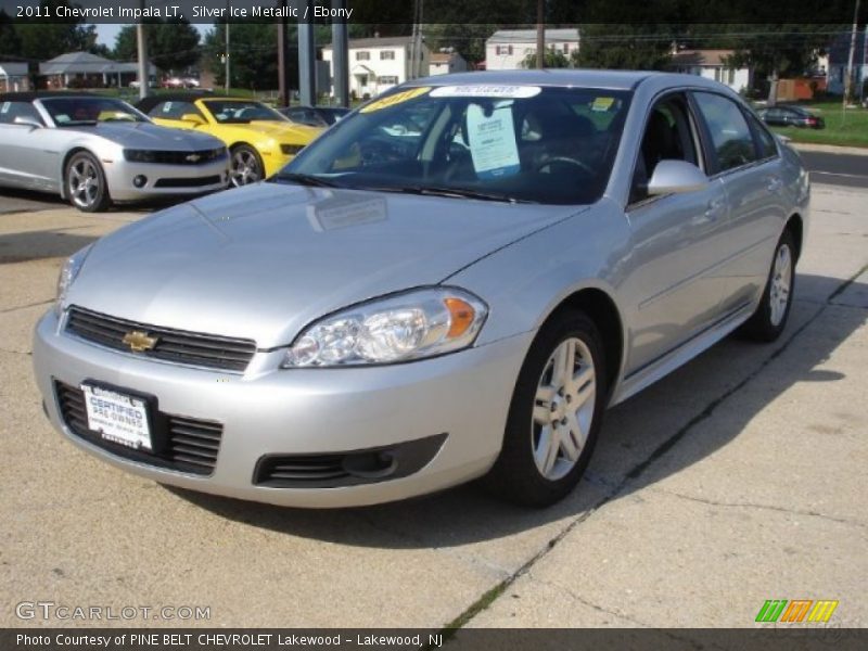 Silver Ice Metallic / Ebony 2011 Chevrolet Impala LT