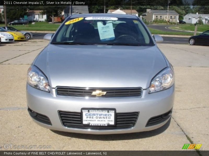Silver Ice Metallic / Ebony 2011 Chevrolet Impala LT