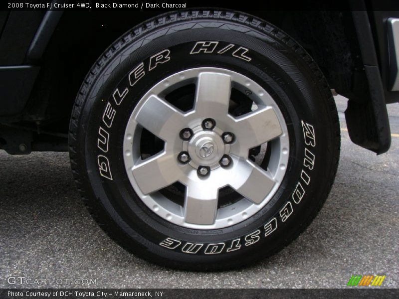 Black Diamond / Dark Charcoal 2008 Toyota FJ Cruiser 4WD