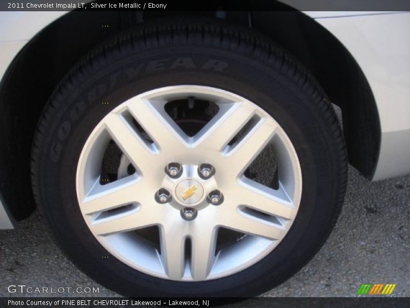 Silver Ice Metallic / Ebony 2011 Chevrolet Impala LT