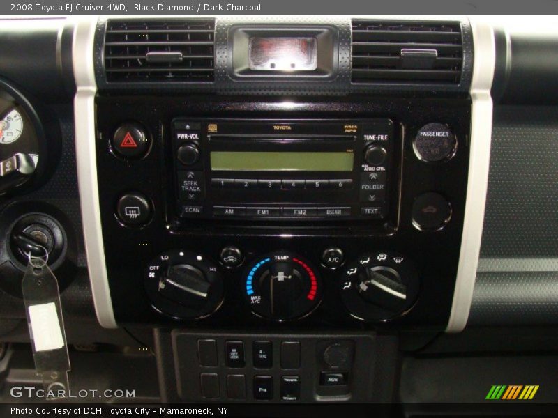 Black Diamond / Dark Charcoal 2008 Toyota FJ Cruiser 4WD