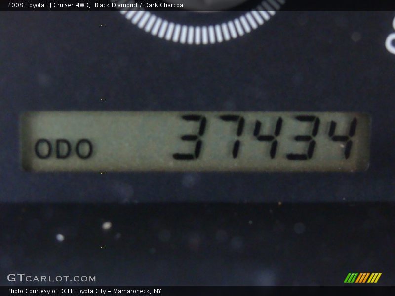 Black Diamond / Dark Charcoal 2008 Toyota FJ Cruiser 4WD