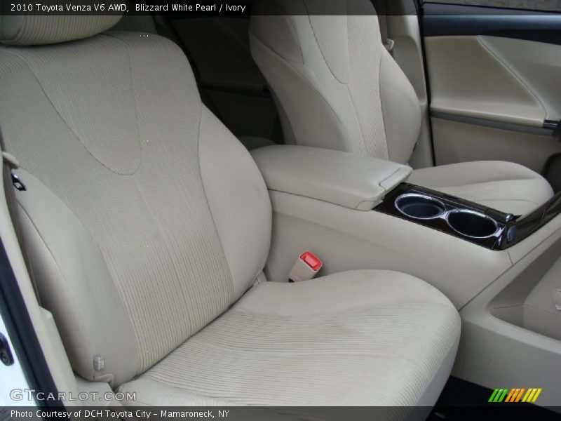 Blizzard White Pearl / Ivory 2010 Toyota Venza V6 AWD