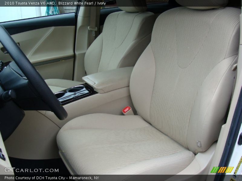 Blizzard White Pearl / Ivory 2010 Toyota Venza V6 AWD