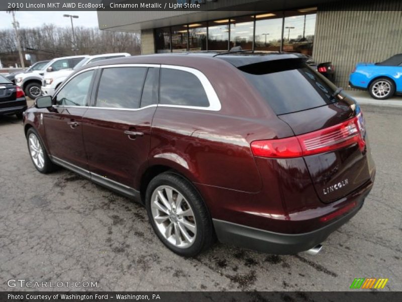 Cinnamon Metallic / Light Stone 2010 Lincoln MKT AWD EcoBoost