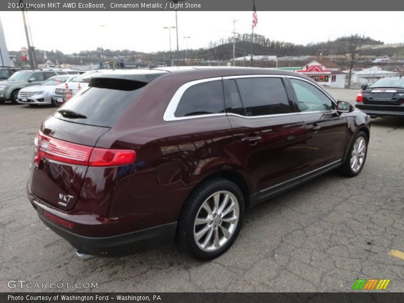 Cinnamon Metallic / Light Stone 2010 Lincoln MKT AWD EcoBoost