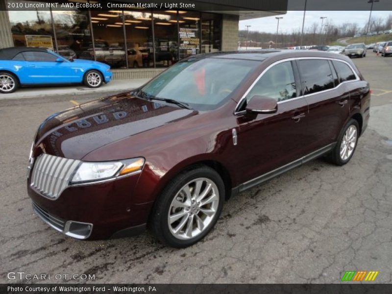 Cinnamon Metallic / Light Stone 2010 Lincoln MKT AWD EcoBoost